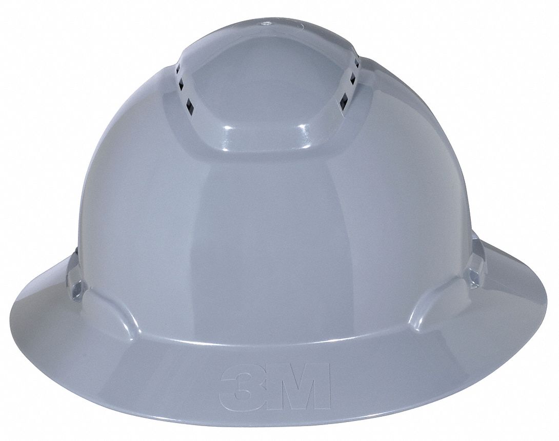 3M Hard Hat Full Brim Head Protection, ANSI Classification Type 1