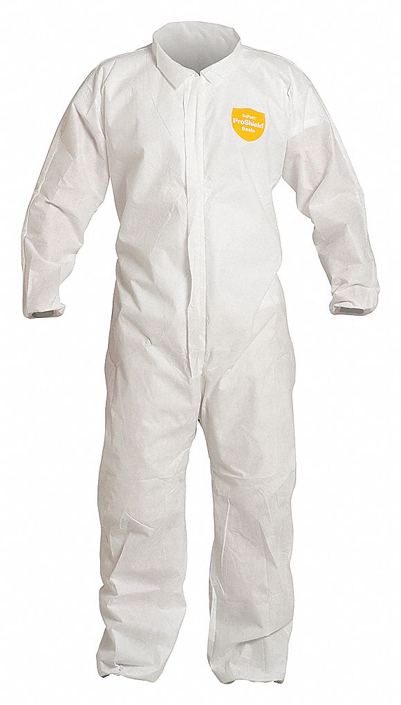 COVERALL,WHITE,SZ 3XL