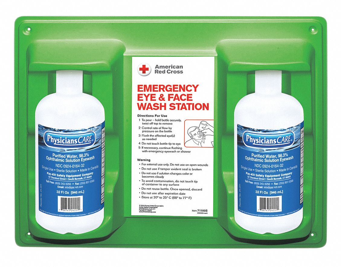 FIRST AID ONLY, 2 No. of Bottles Included, 32 oz Size, Single Use ...