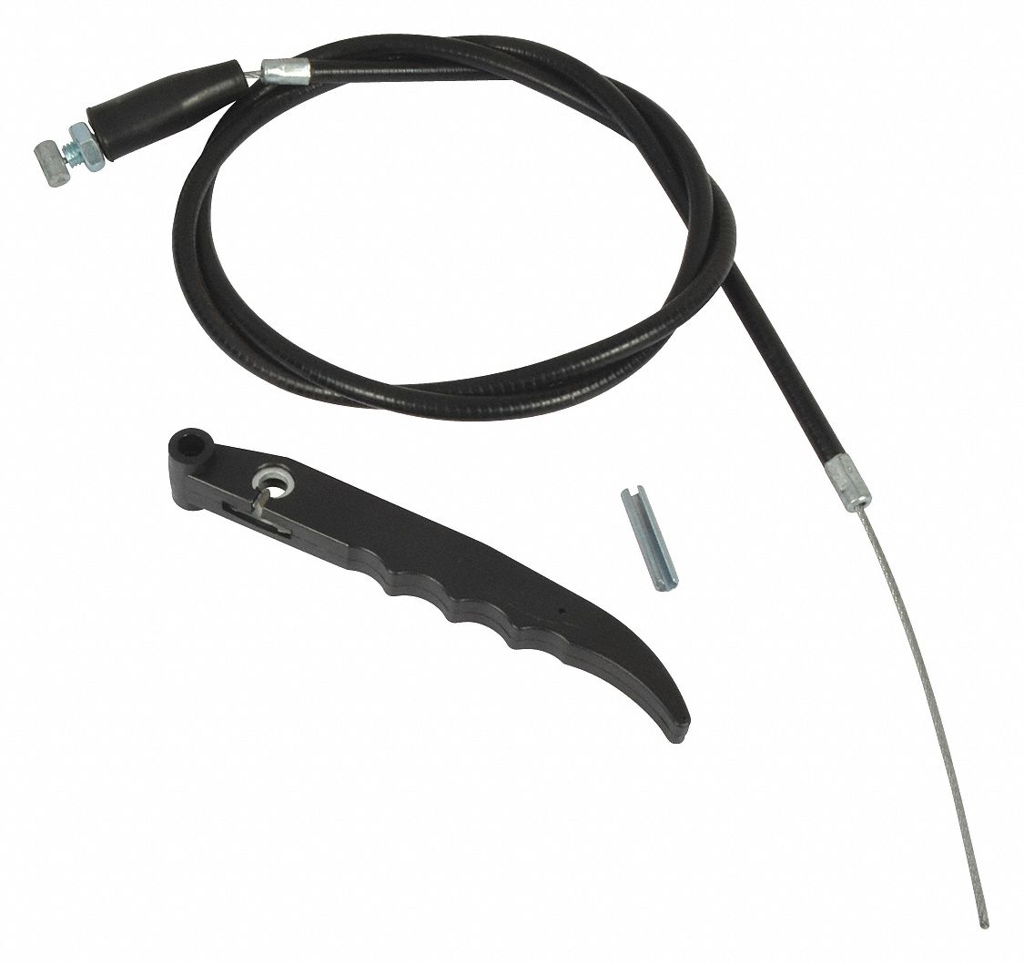 LOWERING LEVER AND CABLE ASSEMBLY, 47-1A