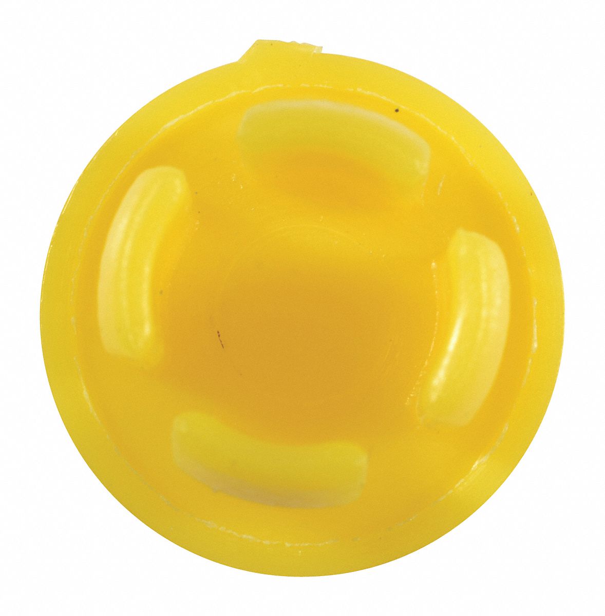 Plugs, Yellow Plastic HDPE