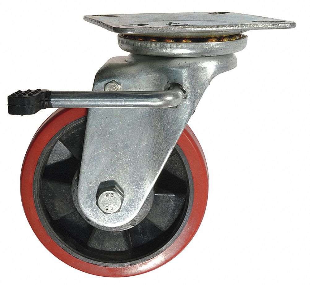 DAYTON Dayton MH2MPP516G Dayton Locking Swivel Caster MH2MPP516G