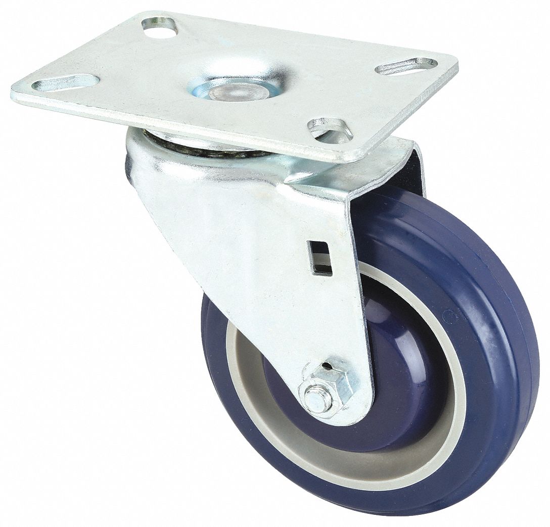 DAYTON, Steel-Deck Platform Truck, MH15949802G, Caster