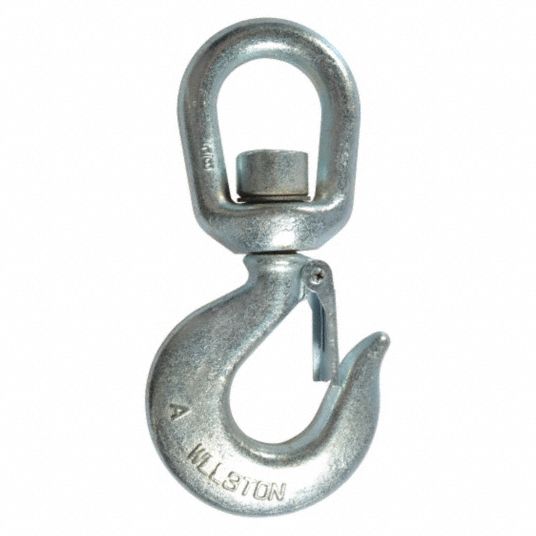 DAYTON, For 4WYR7/4WYR9/4WYT3, Fits Dayton Brand, Swivel Hook, 3t ...