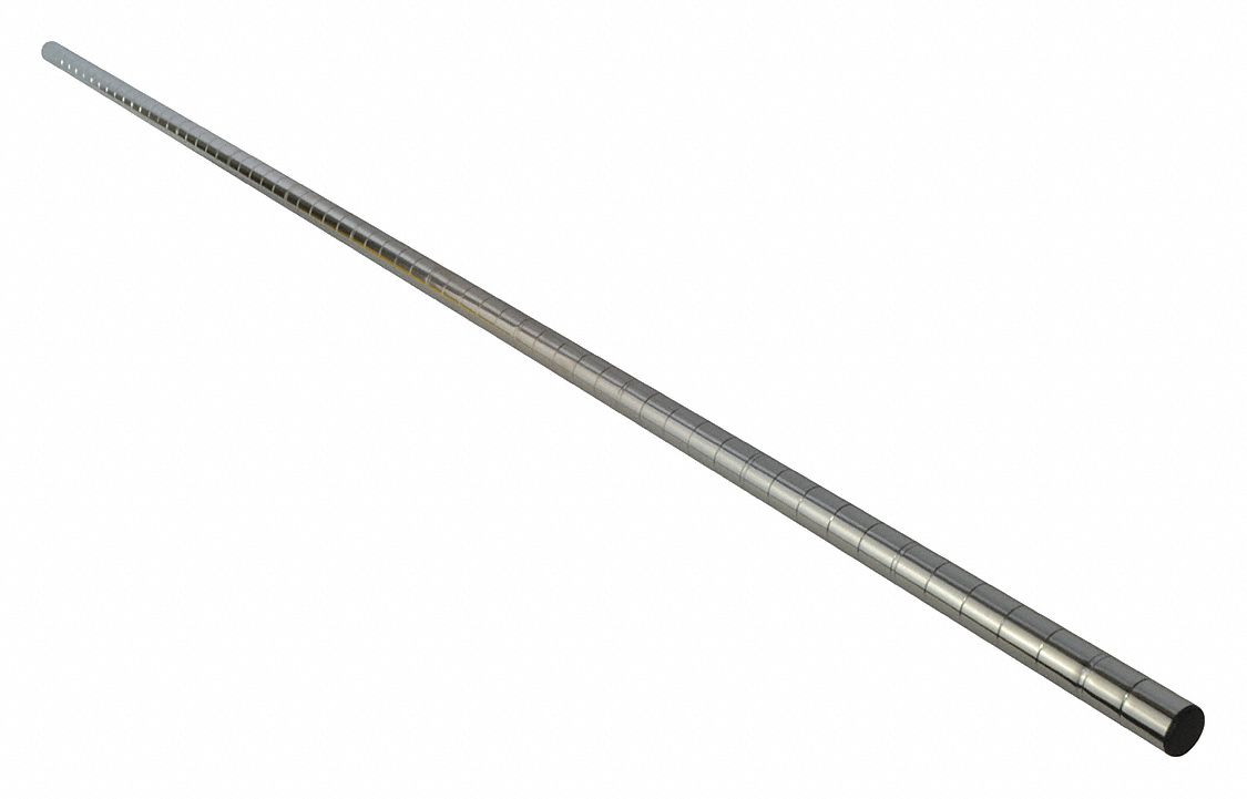 Industrial Wire Shelving Post: 64 in, 1 Posts