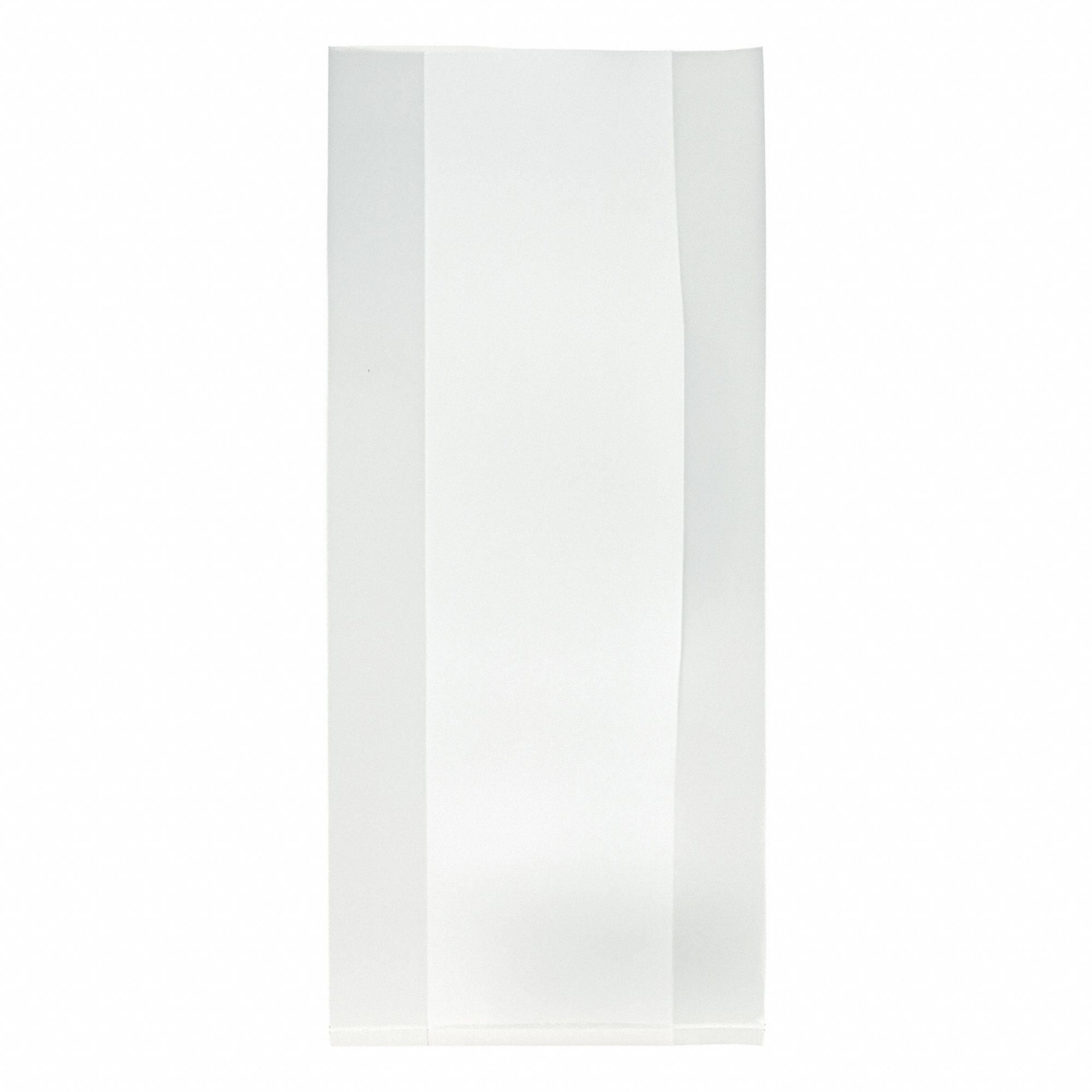 Open Poly Bag: 1.5 mil Thick, 4 in Wd, 12 in Lg, Clear, Case Pack, 2, 000 PK