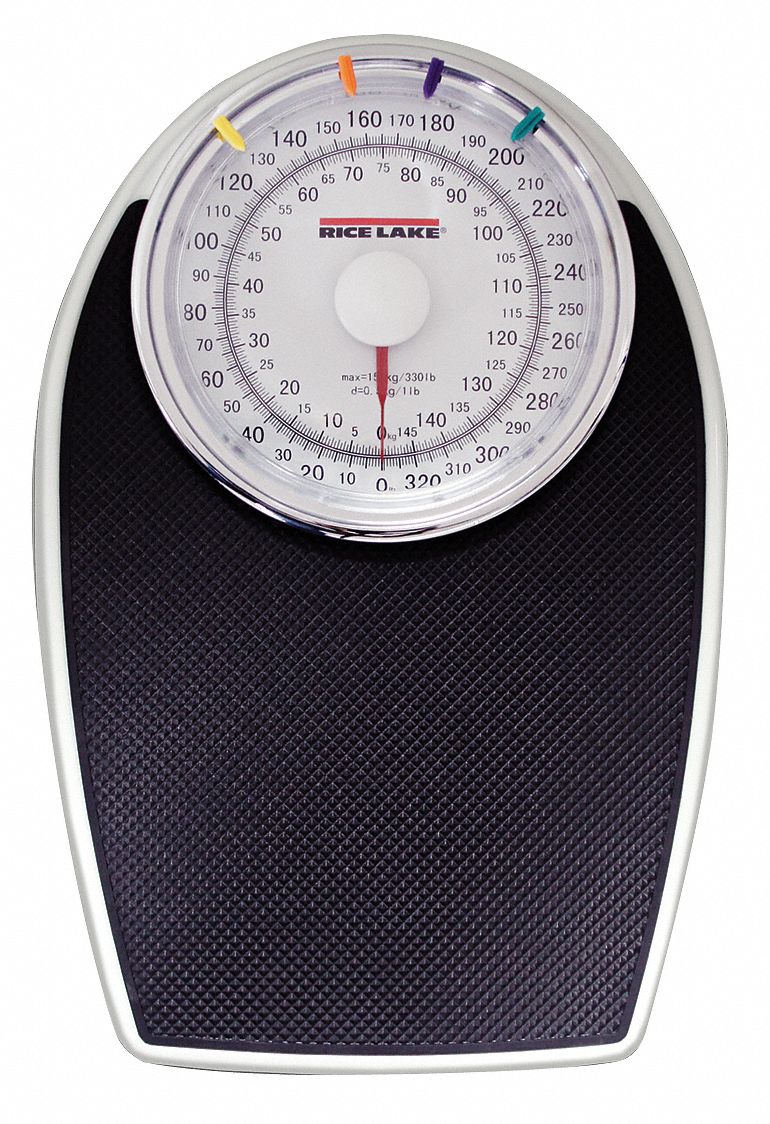 Bath Scale Mechanical 150kg/330 lb Cap by Rice Lake Weighing Systems