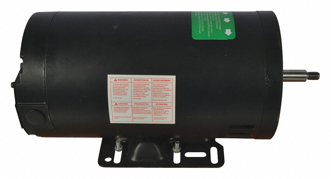 Centrifugal Pump Motor: 3 hp, 208-230/460V AC, Mfr Part # PPT30012G, For use with 4JMW5