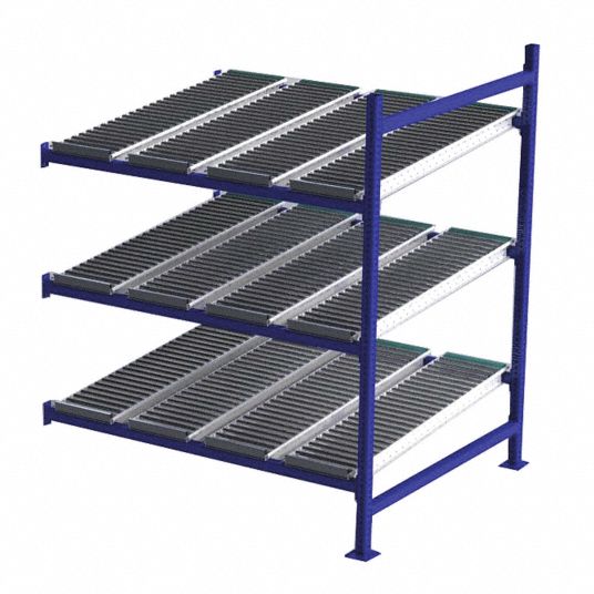 UNEX FLOW CELL, Add-On, 60 in x 48 in, Gravity Flow Rack - 46KF57 ...