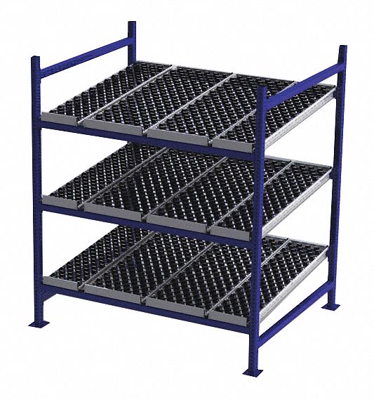 UNEX FLOW CELL Starter, Gravity Flow Rack, Decking Material Rubber