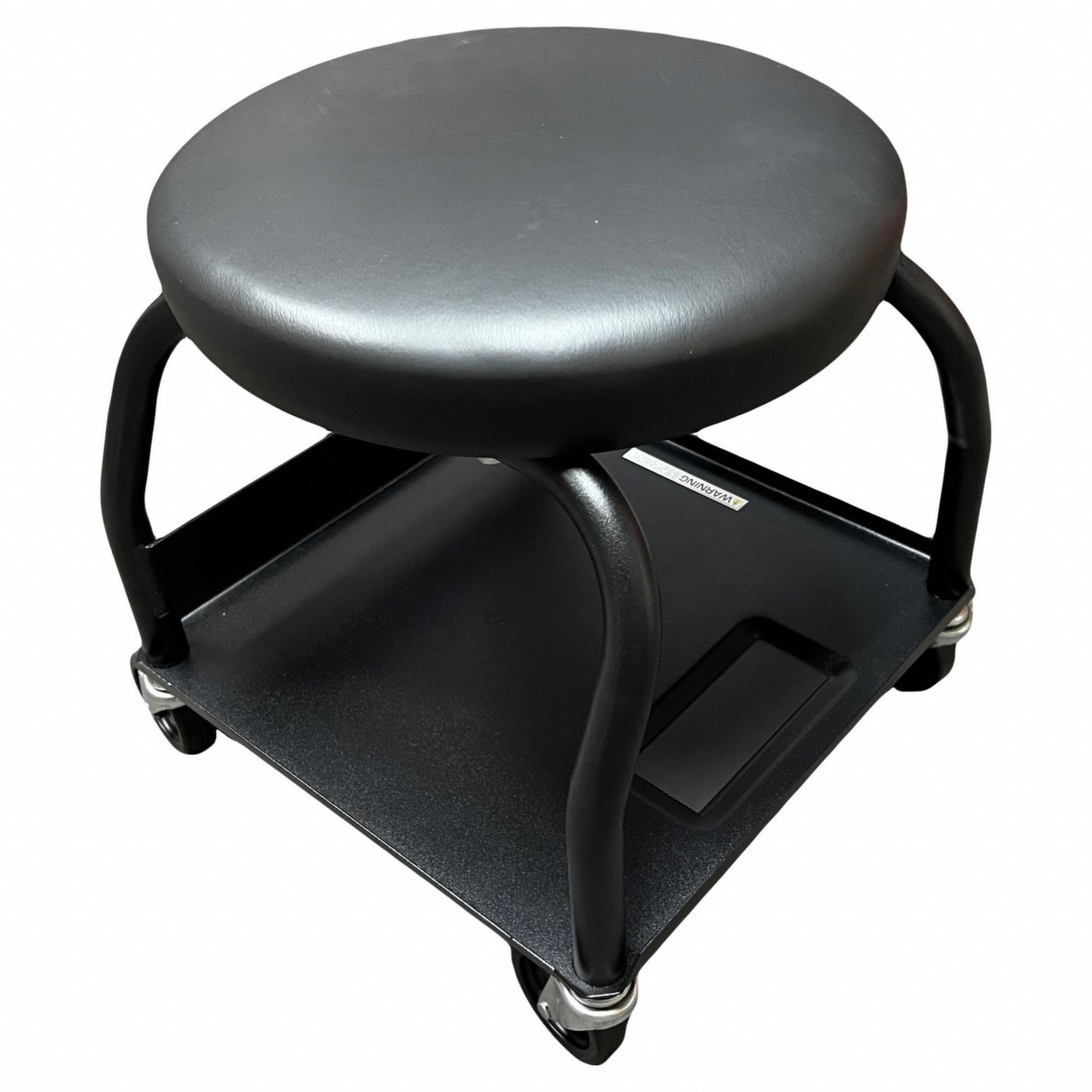 CREEPER SEAT, HEAVY-DUTY, FIXED, 480 LB MAX LOAD CAPACITY, 15 IN L X 15 IN W, 4 WHEELS