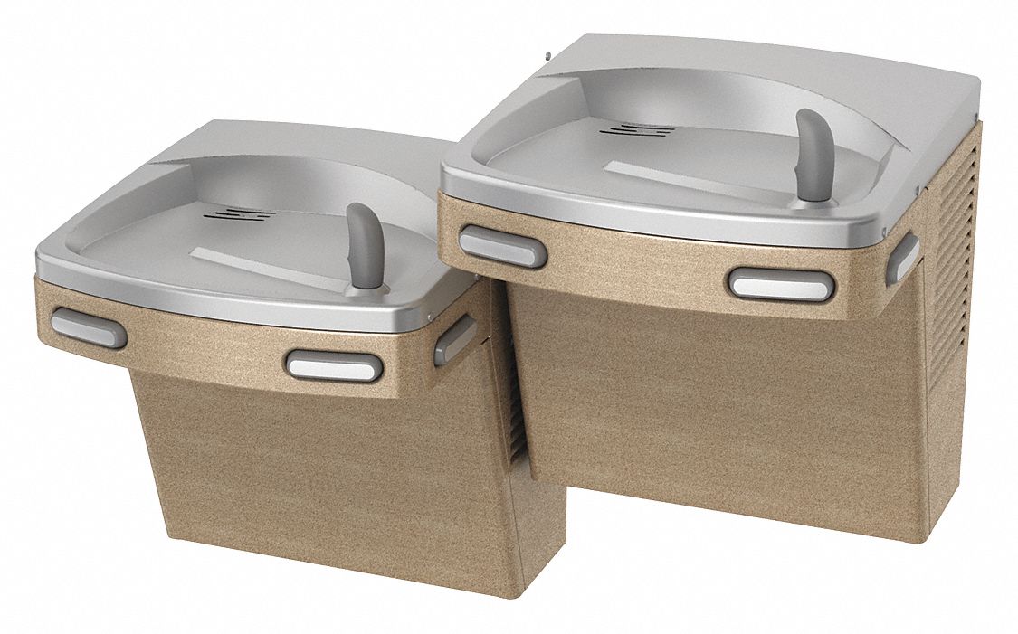 Bi-Level Drinking Fountain: