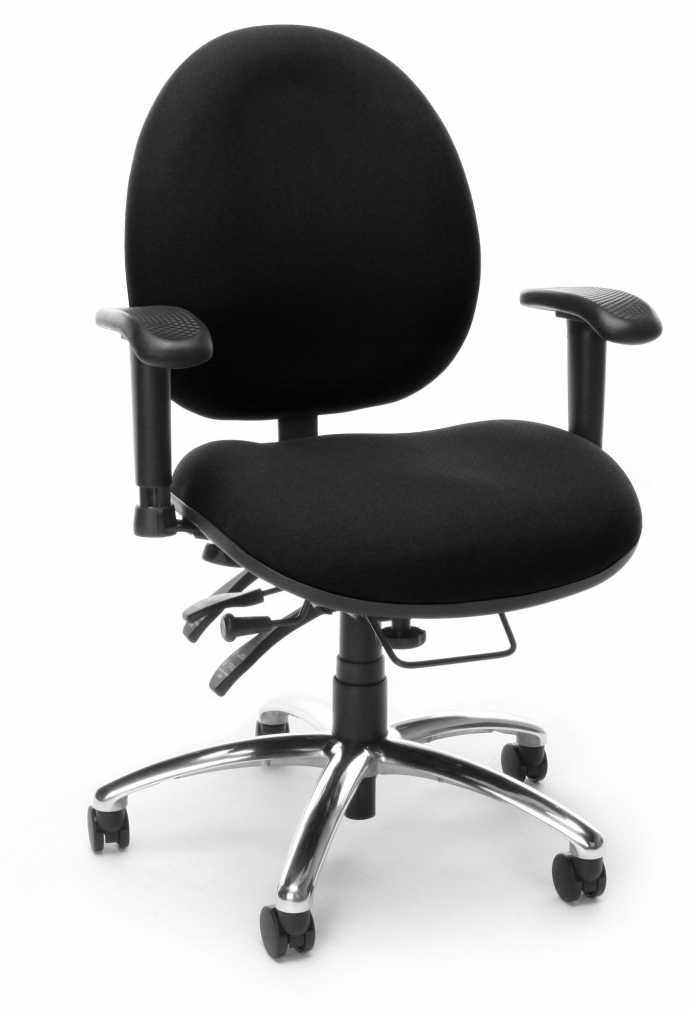 OFM INC Desk Chair, 24/7 Extreme Use, Desk Chair, Black, Fabric