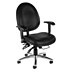 24/7 Extreme Use Vinyl Desk Chairs with Adjustable Arms