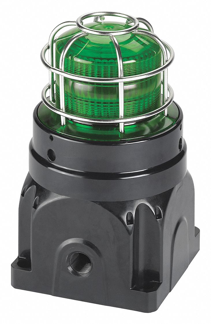 FEDERAL SIGNAL, Green, Xenon, Strobe Light 46KT82GSTR120DG