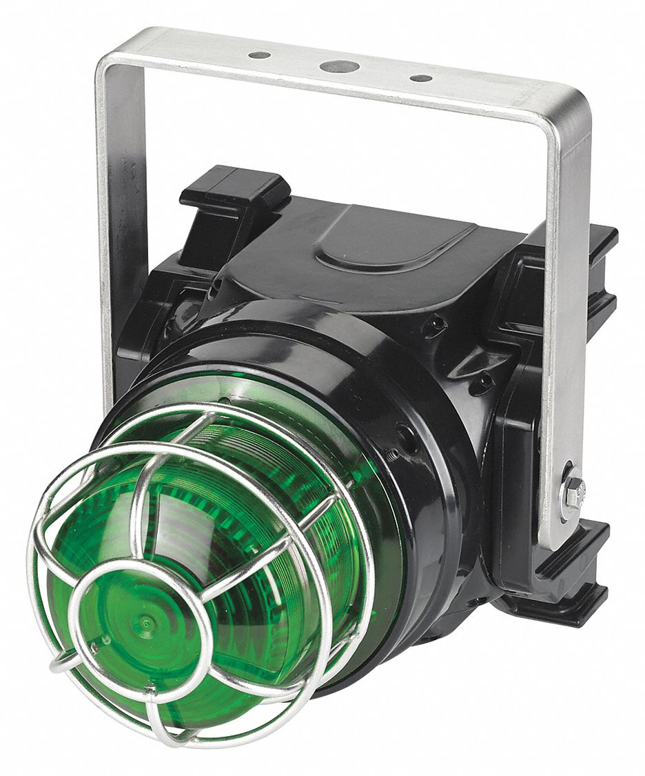 FEDERAL SIGNAL, Green, Xenon, Strobe Light 46KT96GSTR024TG