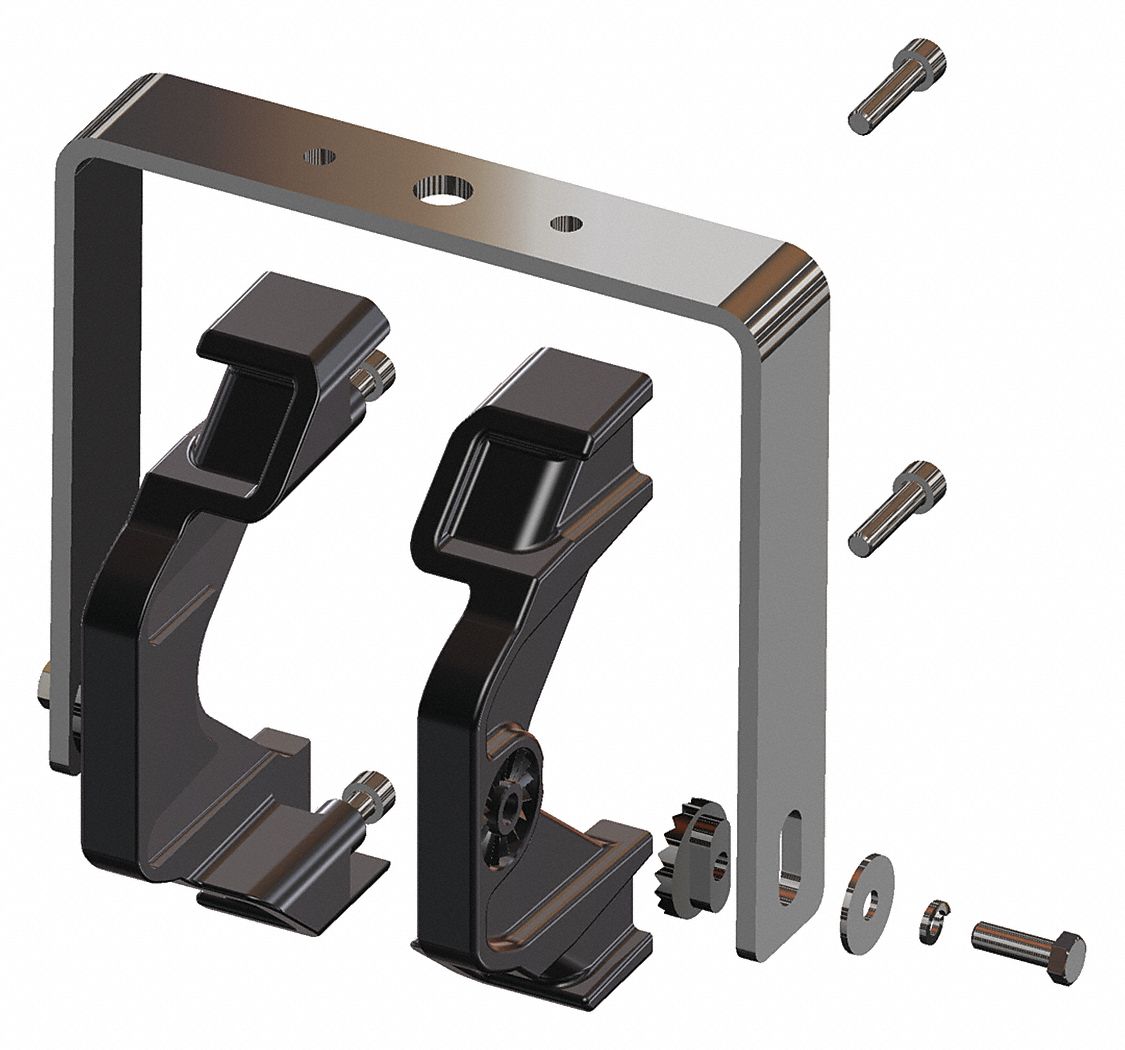 Mounting Kit 7.45in W x 7.50in H Silver