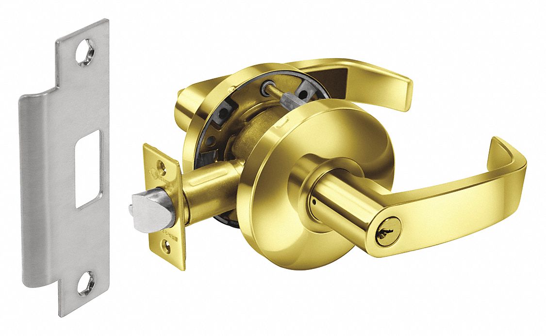 Bright Brass, Clear Coated, Brass