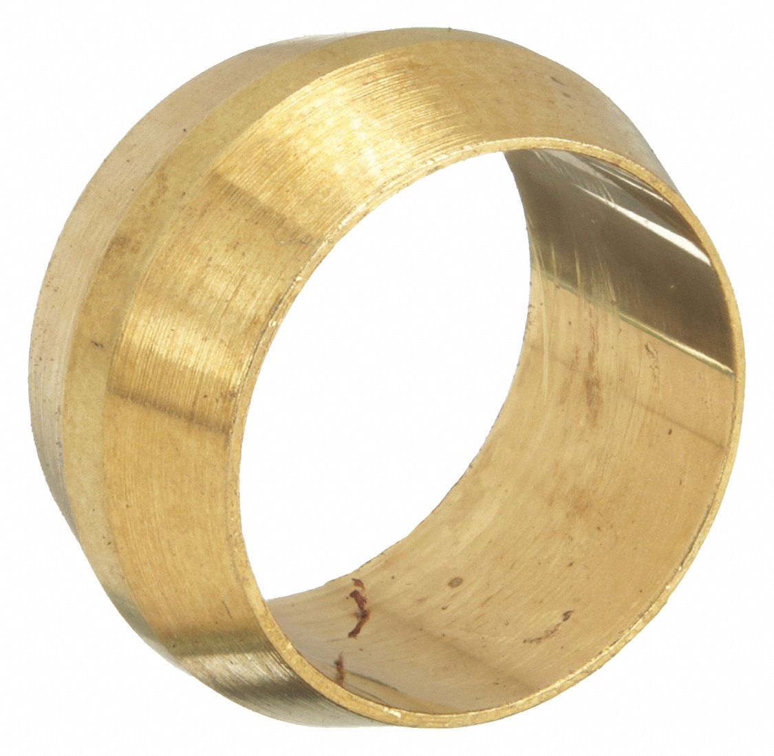SLEEVE: BRASS, COMPRESSION, FOR ⅝ IN TUBE OD, ALUMINUM/COPPER/THERMOPLASTIC