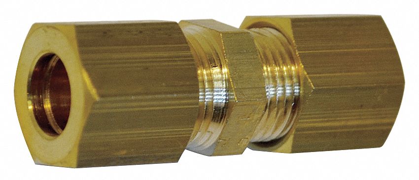 Strt Brass Comp.10mm Comp.12mm PK10