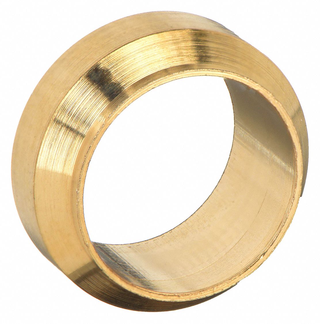0124 12 00 Legris Brass Pipe Fitting, Straight Compression Compression Olive, Fe