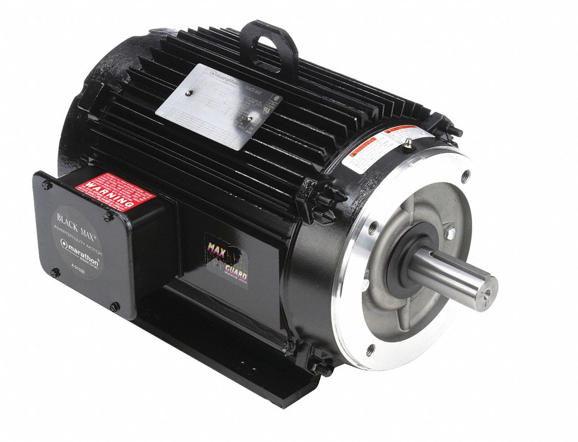 Vector Motor: Totally Enclosed Non-Ventilated, Rigid Base Mount, 7 1/2 HP, 575V AC
