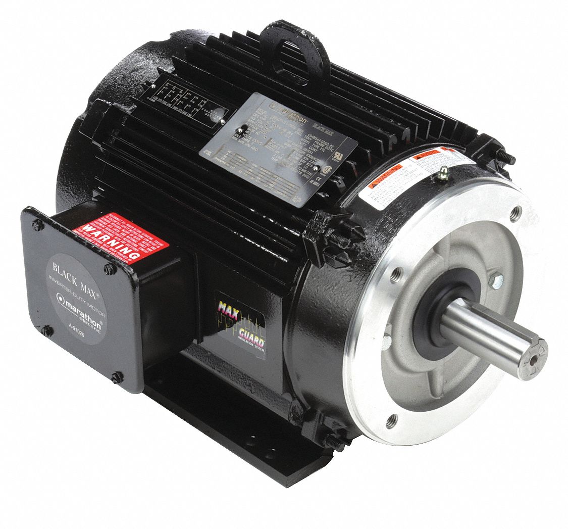 Vector Motor: Totally Enclosed Non-Ventilated, Rigid Base Mount, 3 HP, 230/460V AC