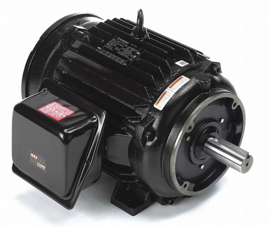 Vector Motor: Totally Enclosed Non-Ventilated, Rigid Base Mount, 25 HP, 575V AC