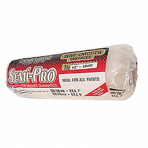 SEMI-PRO ROLLER COVER, FOR SEMI-SMOOTH, 190 MM L, 13 MM NAP, PVC/POLYESTER BLEND