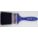 CLASSIC PAINTBRUSH, FLAT, BLUE, 9 1/2 IN L/11/16 IN THICK, PURE CHINA BRISTLE/PLASTIC/TIN