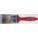 CLASSIC PAINTBRUSH, FLAT, RED, 9 1/4 IN L/9/16 IN THICK, PLASTIC/POLYESTER