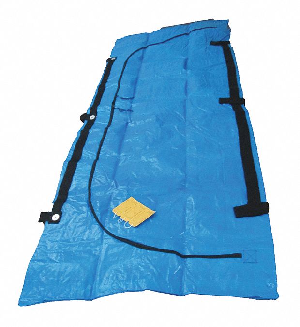 FSI Cadaver Bag, 92 1/2 in Length, 36 in Width, 20 mil Thickness, Vinyl