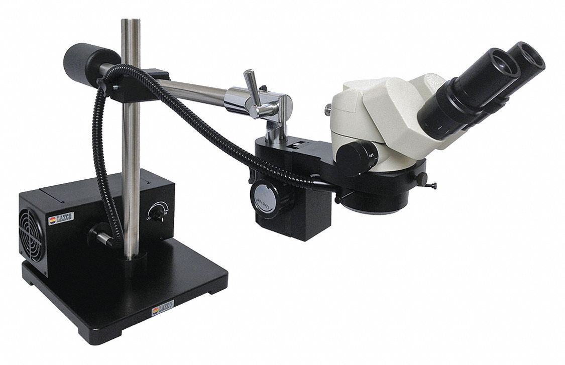LAXCO, INC Stereo Zoom Microscope 46MP08BM300Z32 Grainger