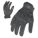 MECHANICS GLOVES, BLACK, WING THUMB, M, HIGH-VISIBILITY