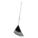 LAWN RAKE, POLY HEAD, POLYPROPYLENE HEAD, WOOD HANDLE, 47 1/4 IN HANDLE L