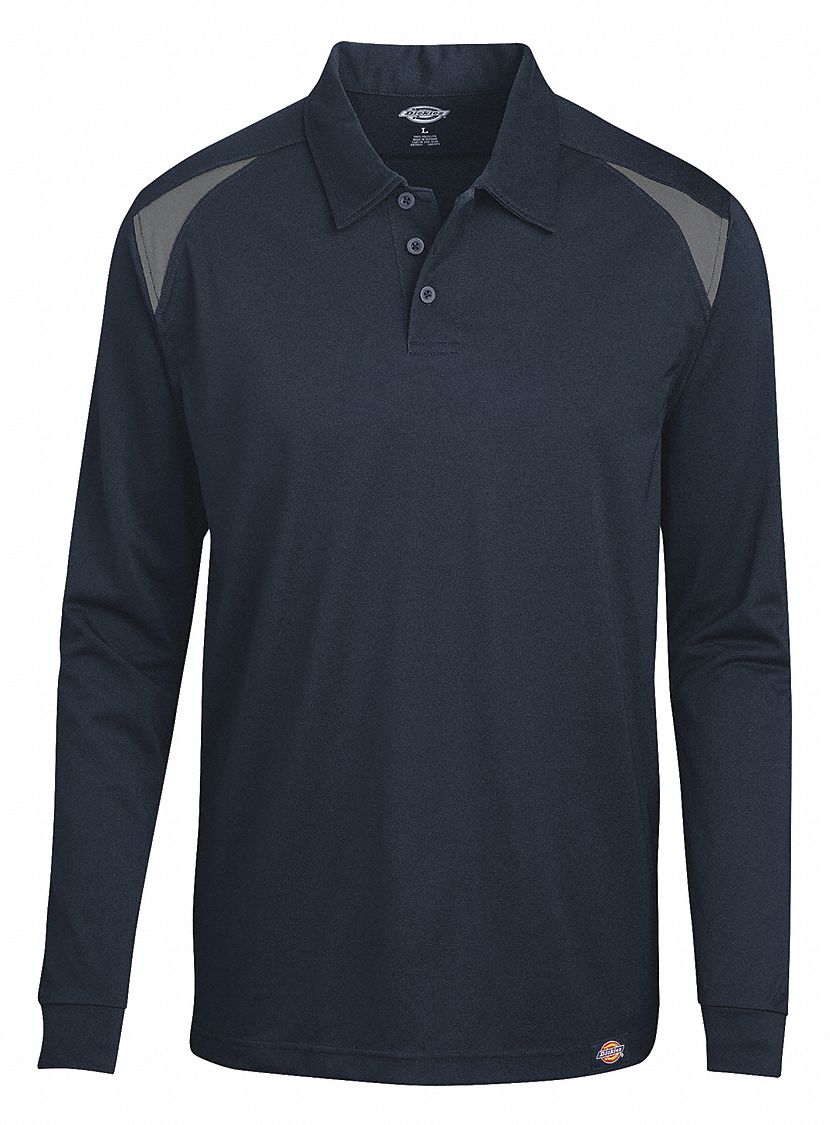 Long Sleeve Shirt, Dark Navy Smoke, 2XL