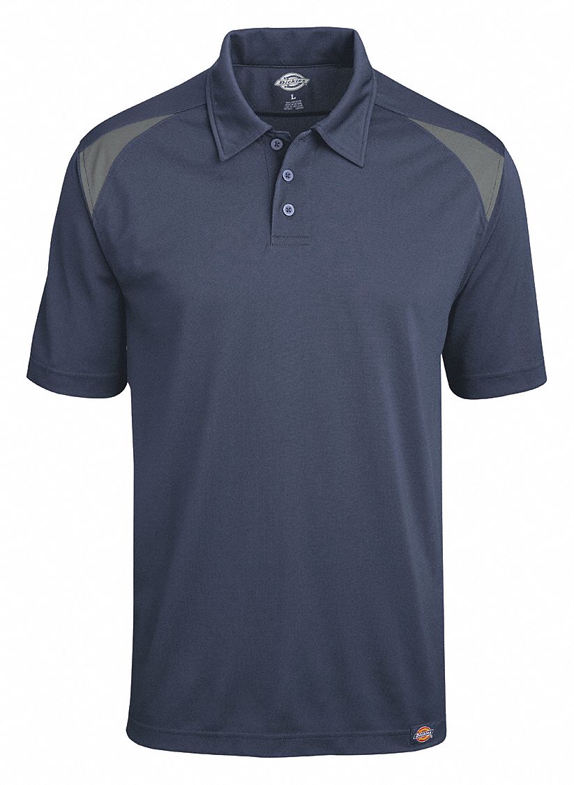 Short Sleeve Polo, Dark Navy Smoke, 2XL