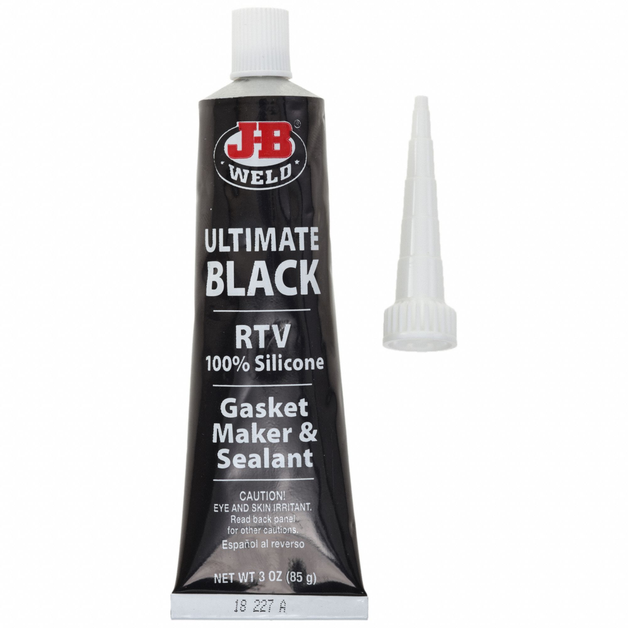 JB WELD, Black, 3 oz, Silicone Adhesive Sealant 46MV9031319 Grainger