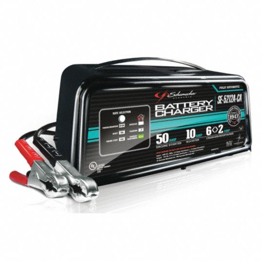 Battery Charger and Maintainer, Benchtop, Automatic, For Battery