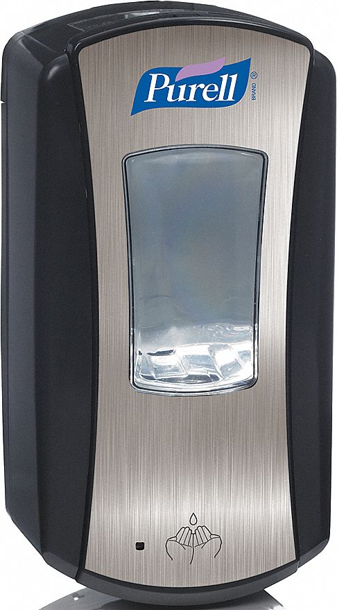 DISPENSER -CHRM/BLK PURELL LTX-12