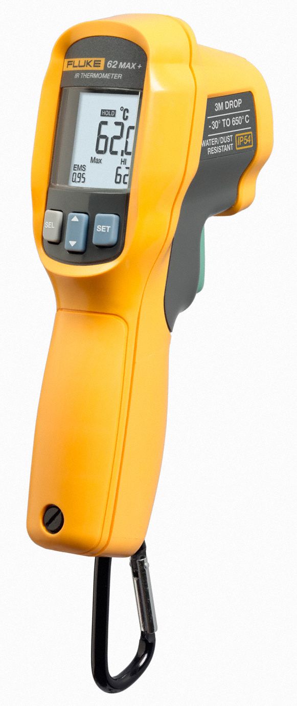 FLUKE Digital Multimeter, Infrared Thermometer Kit 46N340FLUKE116