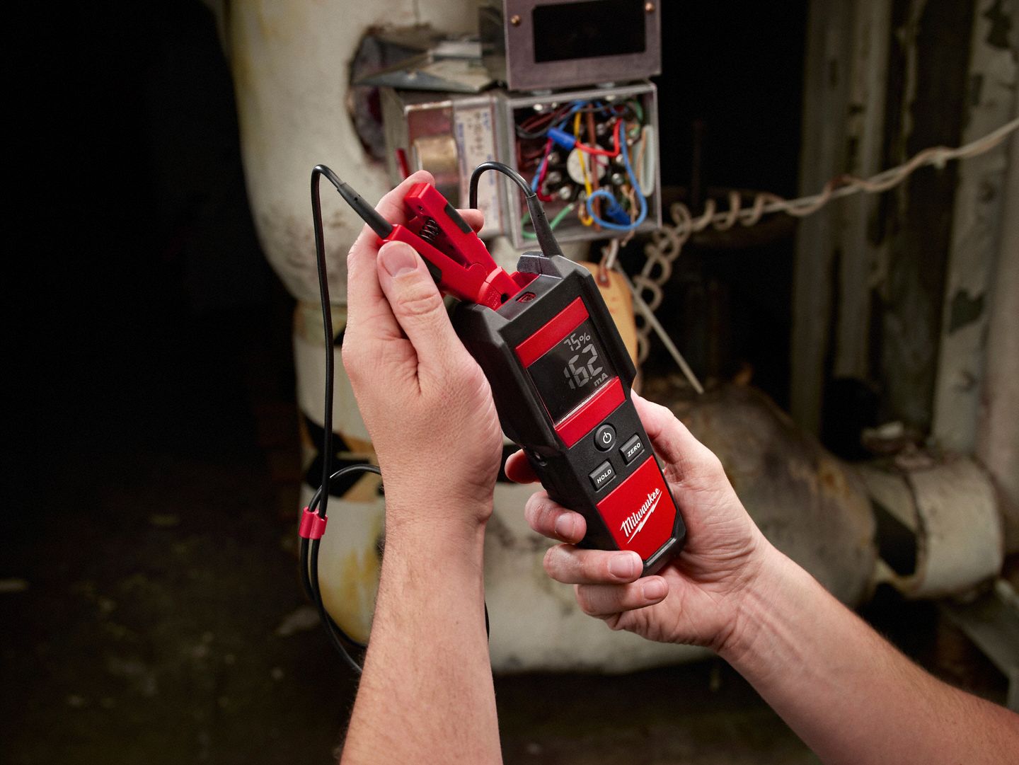 MILWAUKEE Milliamp Clamp Meter, 420 mA 46N348223120 Grainger