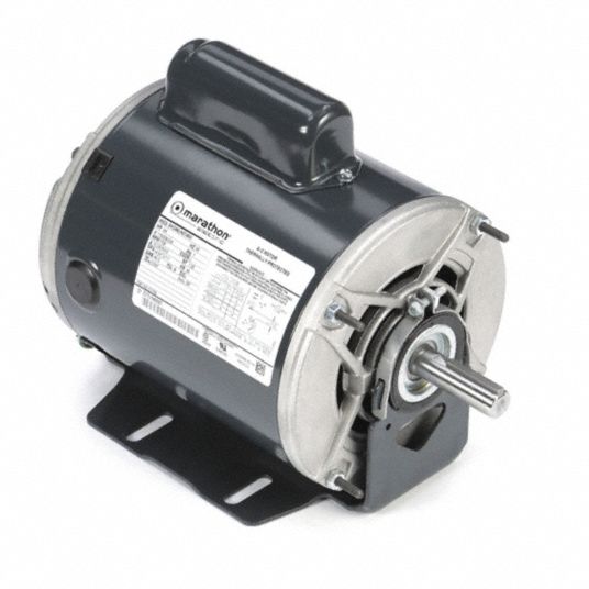 MARATHON MOTORS General Purpose Motor: Open Dripproof, Cradle Base Mount,  3/4 HP, 115/208-230V AC, B