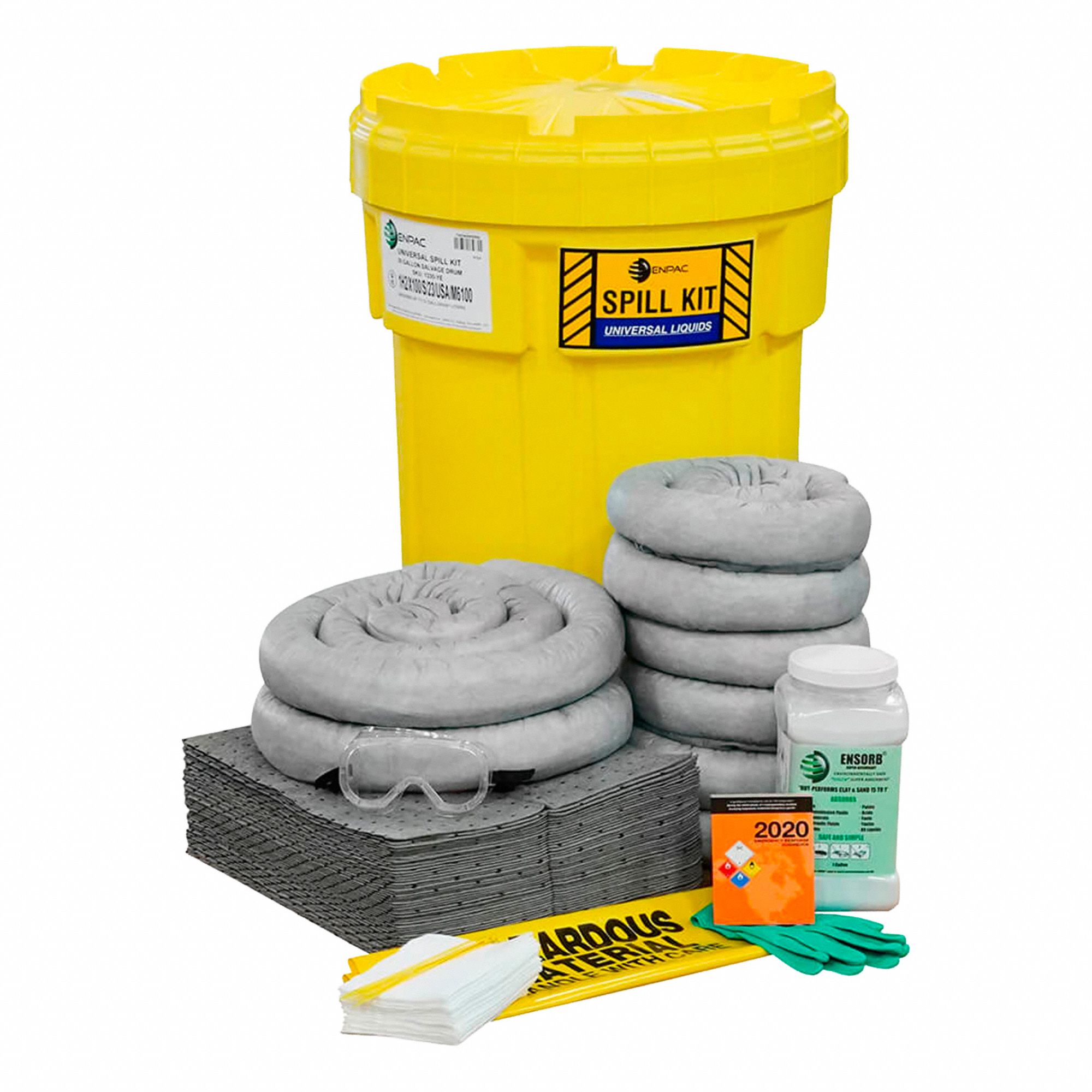 TROUSSE DE DÉVERSEMENT POUR BARIL DE RÉCUPÉRATION, UNIVERSEL, 30 GAL, CAPACITÉ DE 30 GAL