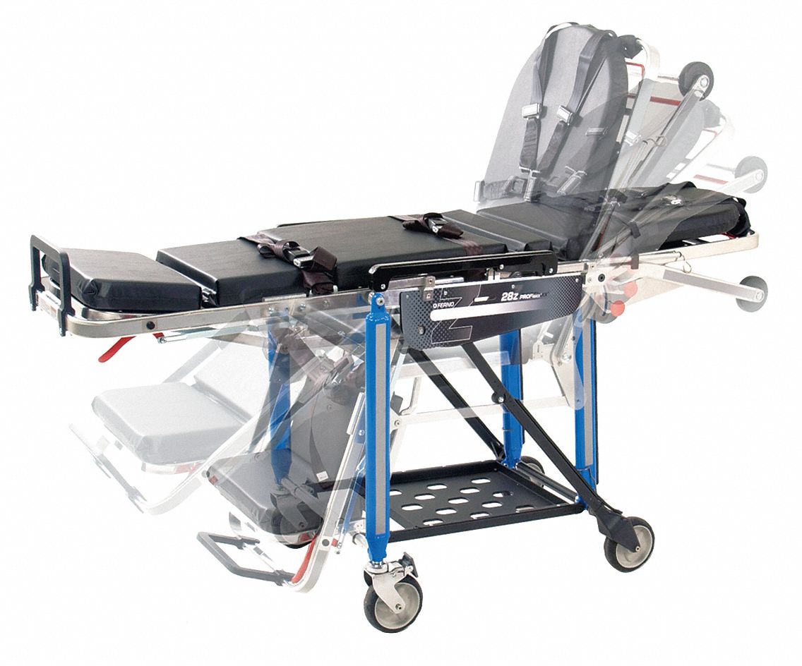 FERNO Chair Cot, 700 lb Weight Capacity, 80 in Length, 25 in Width, 9 in Height 46P32428Z