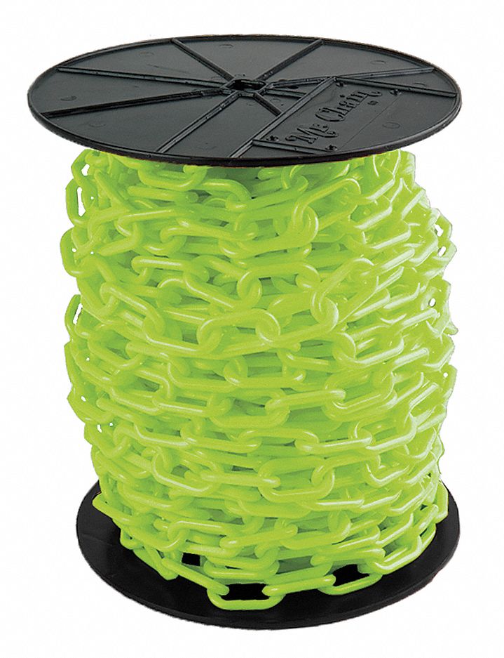 CHAIN PLASTIC #6 GREEN REEL 1.5X200