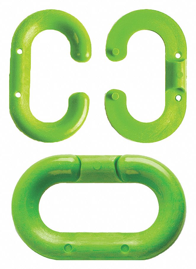 MASTER LINK 2 INCH GREEN 10 PACK