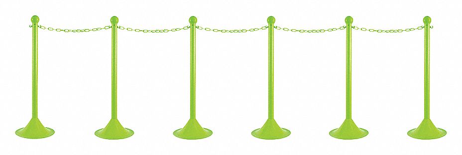 STANCHION CHAIN KIT L D GREEN