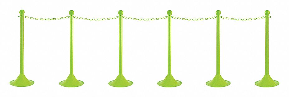 STANCHION CHAIN KIT L D GREEN