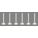 STANCHION MEDIUM DUTY WHITE 6 PACK